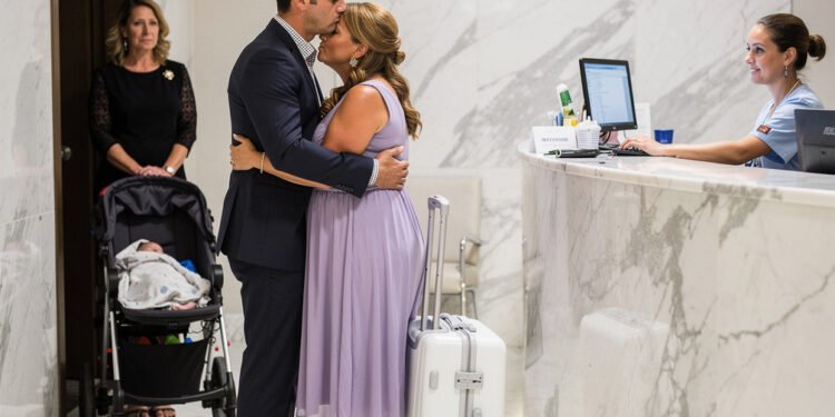 Su marido regresó de viaje y preguntó si ella ya había dado a luz